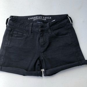 mid rise american eagle shorts